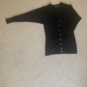 Vince black long sleeve button down cardigan. Size S.